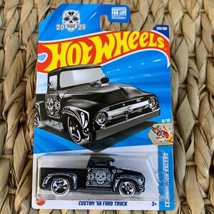 Custom 56 Ford Truck 1956 Pick Up Day of Dead Hot Wheels DIA DE LOS MUERTOS 2025